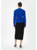 comma Strickjacke langarm in Blau