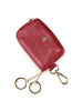 Esquire Alexandria Schlüsseletui Leder 11 cm rot