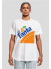 Merchcode Merchcode Herren Fanta Logo Tee in white