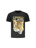 cavalli CLASS Schwarz Baumwolle Herren T-Shirt