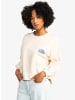 Quiksilver Sweatshirt Crop in Beige