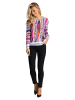 Carlo Colucci Jacquardpullover Constantina in Weiß