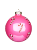 Butlers Weihnachtskugel HANG ON Candy Cane in Pink