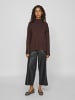 Vila Strickpullover in Coffee Bean