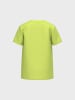 name it T-Shirt 2er-Set Kurzarm Rundhals Regular Fit Print in Gelb-Grün