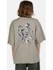 Reell T-Shirt "Women Flo T-Shirt" in Grau