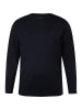 Men Plus Kurzarm T-Shirt in navy blau