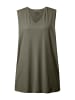 Ulla Popken Strick-Top in waldgrün