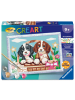 Ravensburger Verlag GmbH Nonbook - CreArt, Malen nach Zahlen Kinder - Hunde im Körbchen