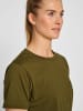 Hummel T-Shirt Hmlred Damen in DARK OLIVE