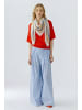 Oui Tuch in white red