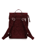 Zwei Mademoiselle.M Daypack 35 cm Laptopfach in cord bordeaux
