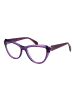 Bulget Damen Optische Fassungen Katzenauge Violett