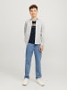 JACK & JONES Junior T-Shirt JJECALEB VARSITY TEE O-NECK JNR in navy blazer