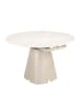 Angel Cerdá Ausziehbarer Esstisch 1195 in Sand – (B)130 x (H)76 x (T)80 cm