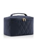 Reisenthel Kulturbeutel 28 cm in rhombus midnight gold