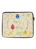 Mr. & Mrs. Panda Laptoptasche Ostern Frohe Ostern ohne Spruch in Blumig