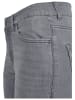 Urban Classics Urban Classics Damen Ladies Denim Lace Up Skinny Pants in grey