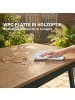 Outsunny Gartentisch,140L x 80B x 75H cm,Teak