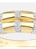Diamant L'éternel Ehering aus 375 Gelbgold mit Diamant