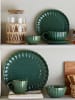 Bloomingville Kuchenteller LATINA Dunkelgrün 20 cm