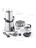 BEEM Samowar Amira 10l 2000W Edelstahl mit Dispenser Silber