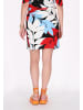 IZIA Women Skirt in black multicolor