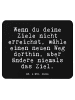 Mr. & Mrs. Panda Mousepad Wenn du deine Ziele... mit Spruch in Schwarz