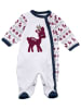 Baby Sweets Schlafanzug Little Reindeer in blau rot weiß