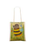 Mr. & Mrs. Panda Shopping Bag Hummel flauschig Design ohne Spruch in Weiß