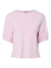 Pieces Oberteil mit kurzen Ärmeln in Pink Tulle