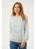 Kaffe Sweatshirt KAhelga in Grey Melange