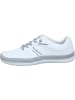 Bugatti Denim Slipper in white/light grey