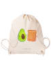 Mr. & Mrs. Panda gymnastiktasche Avocado Toast ohne Spruch in Creme