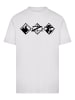 F4NT4STIC T-Shirt Zorro Diamond Trio in weiß
