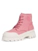 Tamaris Schnürboots in Rosa