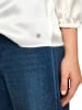 MARC CAIN ADDITIONS  Lockere Seidenbluse in Off White