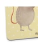 Mr. & Mrs. Panda Souvenir Maus Sterne ohne Spruch in Gelb Pastell