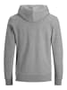 Jack & Jones Kapuzenjacke in Light Grey Melange