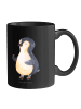 Mr. & Mrs. Panda Tasse Pinguin Marienkäfer ohne Spruch in Schwarz