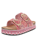 Ital-Design Sandale & Sandalette in Pink und Gold