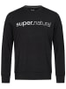 super.natural Merino Sweatshirt in schwarz