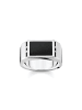 Thomas Sabo Thomas Sabo Ring schwarz 925 Sterlingsilber in silber, schwarz