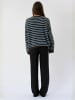 TeeShoppen Pullover Sienna Knit in Brown-Blue
