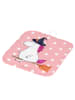 Mr. & Mrs. Panda 2er Set Topflappen Einhorn Hexe ohne Spruch in Rot Pastell
