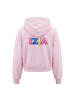 IZIA Women Hoodie in Light Rose