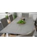 ebuy24 Gartenmöbel-Set Albany (7-teilig) Grau 90 x 152 cm