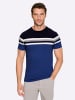 WITT WEIDEN T-Shirt in marine-jeansblau-gestreift