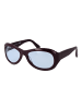 Bally Unisex Sonnenbrille Oval Lila