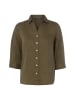 Franco Callegari Bluse in oliv